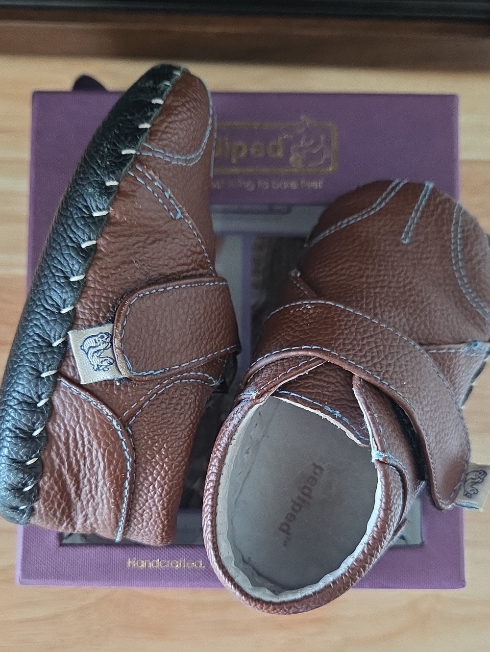Pediped Leather Soft Baby Shoes 12-18 Months
